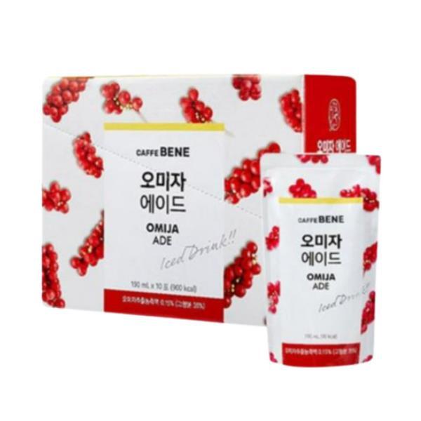 CAFFEBENE OMIJA POUCH 190ML (오미자 에이드 파우치)