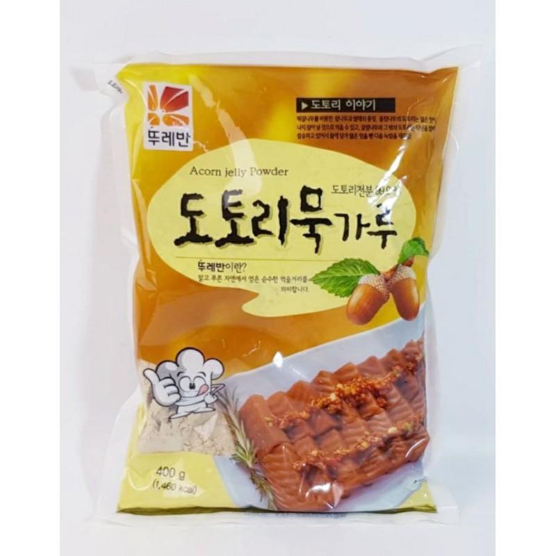 Acorn powder is korean product for making jelly