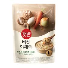 SOFTMIL MUSHROOM VEG PORRIDGE 420GM(E)햇반/소프트밀 버섯야채죽 420G/상온
