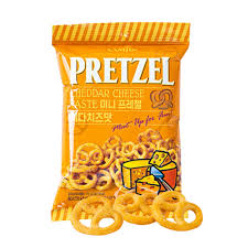 MINI PRETZEL CHEDDAR CHEESE 70gm(미니프레첼 체다치즈맛)