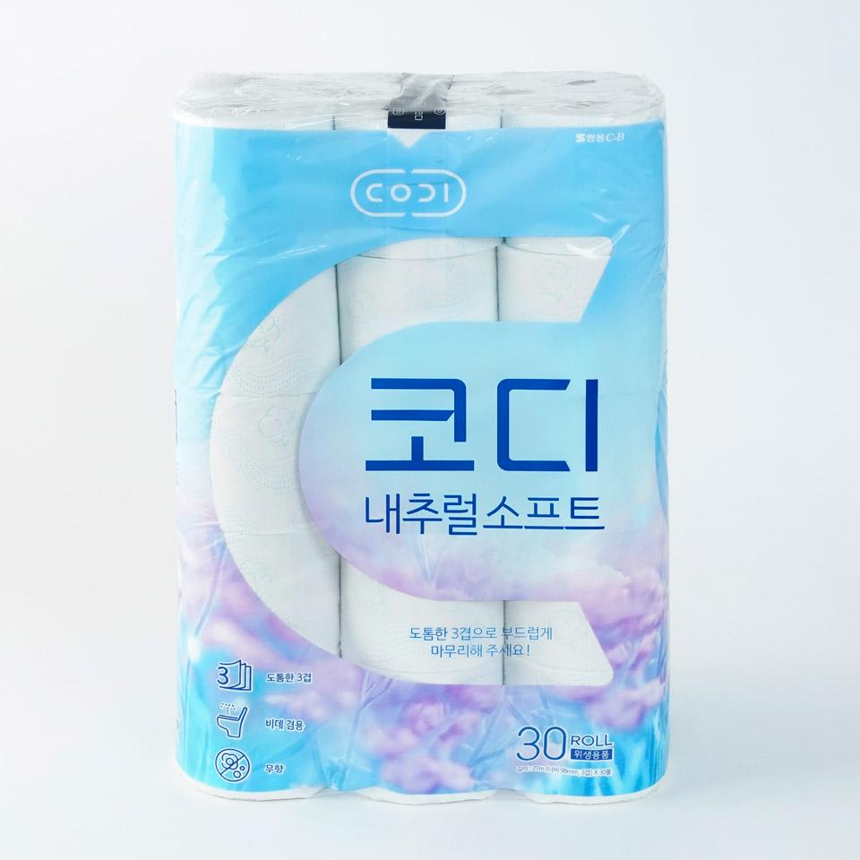 CODI TOILET ROLL 30 ROLLS (KOREAN)