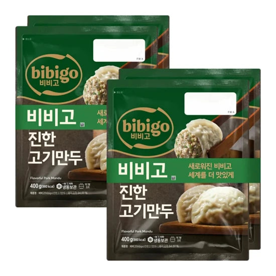 SM-BIBIGO PORK DUMPLING (400x2) GM (비비고 수제 진한 고기만두)