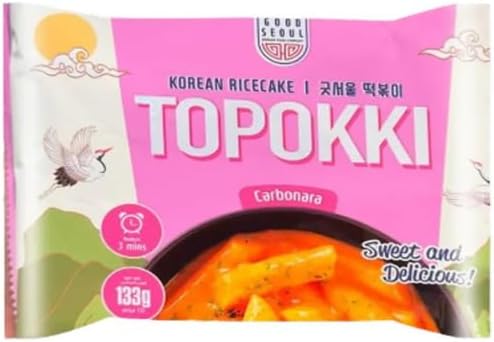 GOOD SEOUL KOREAN RICECAKE TOPOKKI CARNONARA 133G