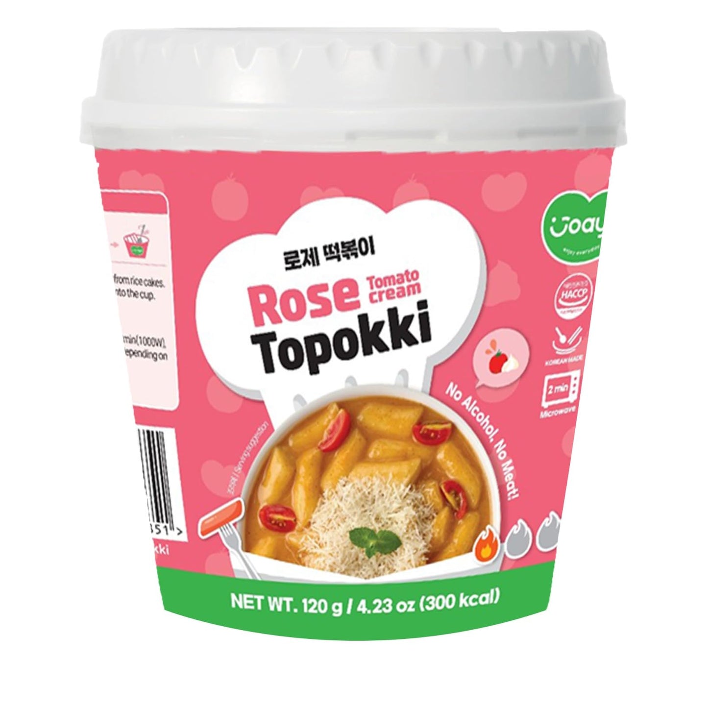 Joayo Topokki Rose Cup 120g