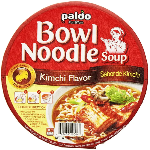 PALDO BOWL NOODLE KIMCHI 86G