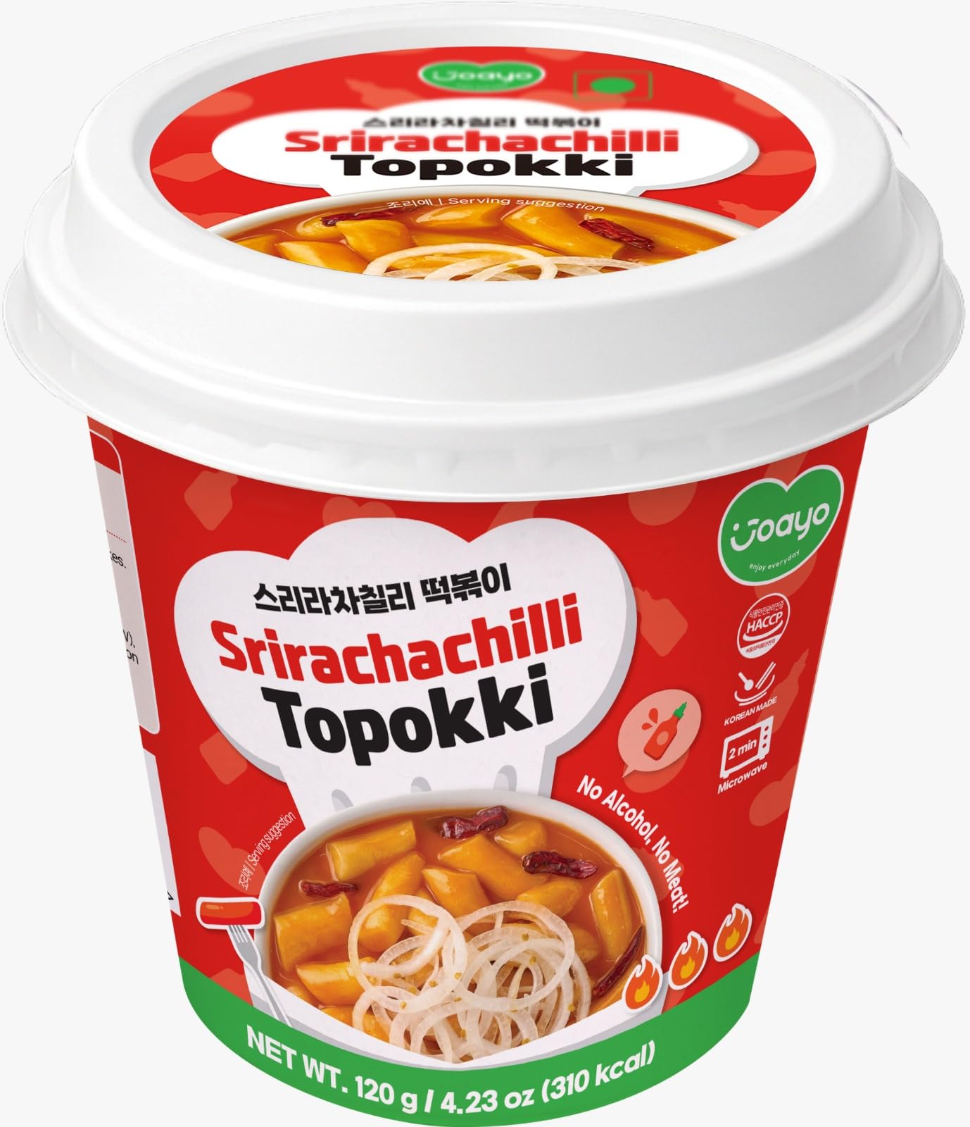 Joayo Topokki Srirachachilli Cup 120g