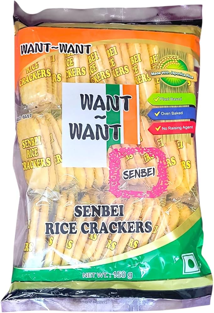 WANT WANT SENBEI RICE CRACKERS 150G