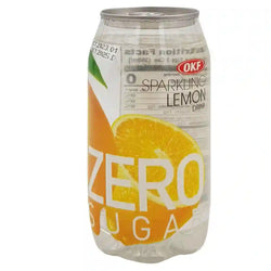 SM- OKF ZERO SUGAR LEMON SPARKLING 350ML 레몬 스파클링 (제로) 350ML