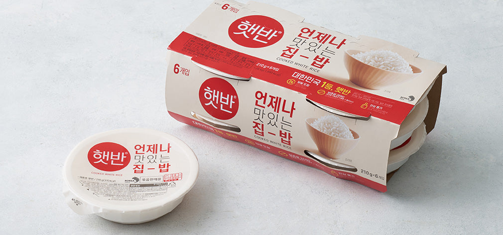 SM-CJ COOKED WHITE RICE 210G( 햇반)