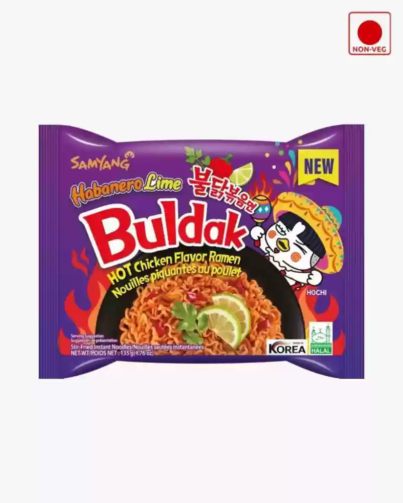 BULDAK HABANERO LIME CHICKEN 135G
