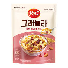 SM-GRANOLLA CRANBERRY CEREAL350G 그래놀라 크랜베리 아몬드 350G