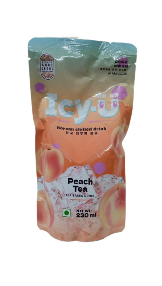 GS ICY-U PEACH TEA 230ML