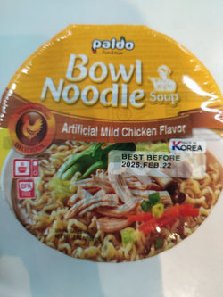 PALDO BOWL NOODLE MILD CHICKEN 86GM