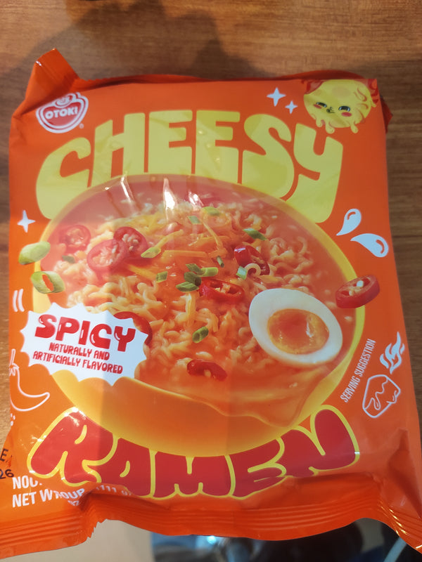 OTTOGI CHEESY RAMEN SPICY 111GM