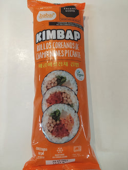 SPICY MUSHROOM JAPCHAE KIMBAB 230GM(매콤버섯잡채 김밥)