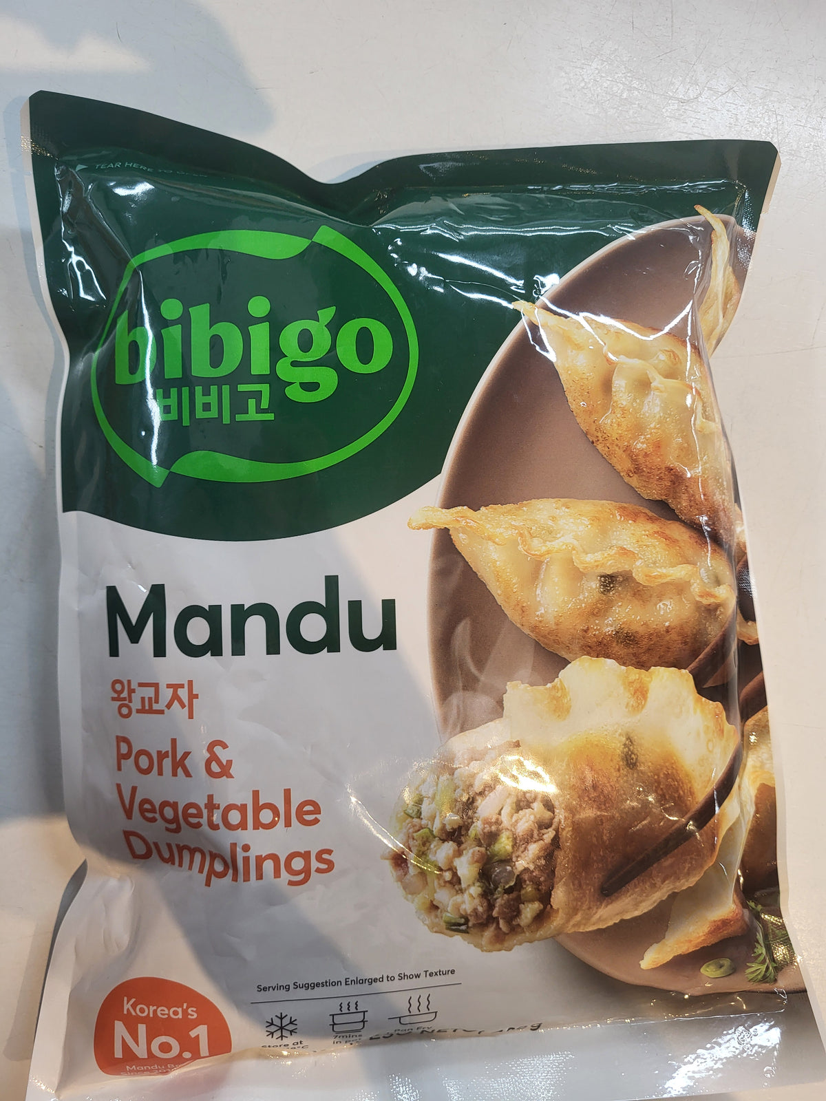 SM-BIBIGO PORK& VEGETABLE DUMPLING 420G