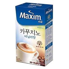 MAXIM CAPPUCCINO VANILLA COFFEE 10T