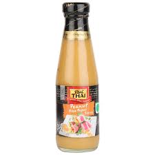 REAL THAI PEANUT RICE PAPER SAUCE 185ML