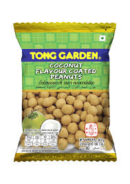 TG COCONUT FLAVOUR COATED PEANUTS 50GM