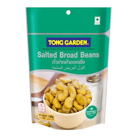 TG SALTED BROAD BEANS 90GM
