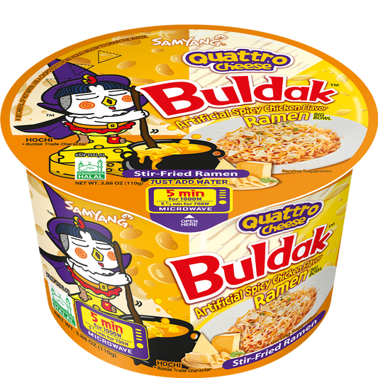 BULDAK QUATTRO CHEESE BOWL 110GM