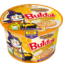 BULDAK QUATTRO CHEESE BOWL 110GM