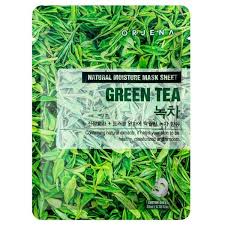 ORJENA Natural Moisture Green Tea Mask Sheet