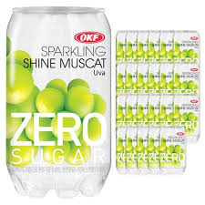 Sm-ZERO SUGAR GRAPE SPARKLING 350ML청포도 스파클링 (제로) 350ML