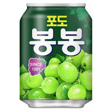 GRAPE BONG BONG CAN 238ML(포도봉봉 238ml)