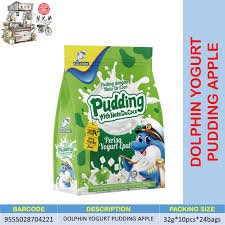 DOLPHIN PUDDING APPLE YOGURT 32G*10
