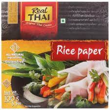 Sm-Real Thai Rice Paper (22cm) 100G