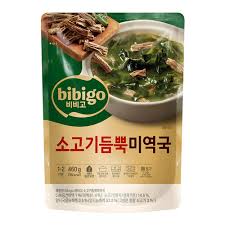 BIBIGO SEAWEED SOUP WITH MEAT 460GM(비비고/소고기듬뿍미역국 460G)