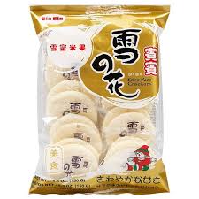 Bin Bin  Rice Crackers Snow Rice 150g