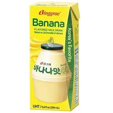 BIGGAREA BANANA FLAVOUR MILK  200ML