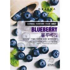 ORJENA Natural Moisture Mask Sheet Blueberry