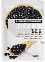 ORJENA Natural Moisture Mask Sheet Black Bean