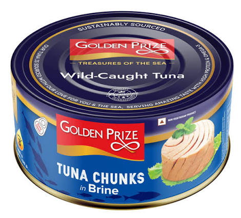 GOLDEN TUNA CHUNKS IN BRINE 185G