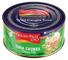 GOLDEN TUNA CHUNKS IN OLIVE OIL 185G