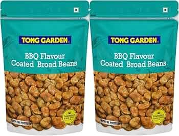 TONG GARDEN BBQ COATED BROAD BEANS 500G