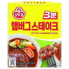 OTTOGI HAMBUGER STEAK 140GM(3분 햄버그 스테이크)