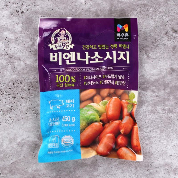 SM-MOGUCHON VIENNA SAUSAGE 180GM 주부9단 비엔나 180