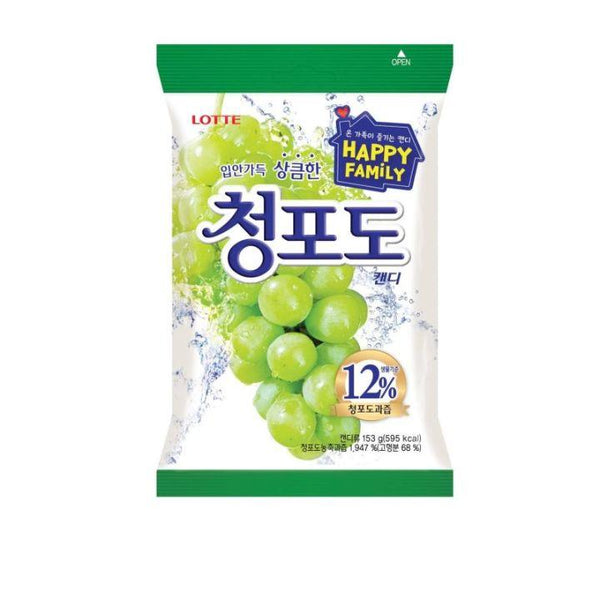 SM-GRAPE CANDY 153G 청포도 캔디