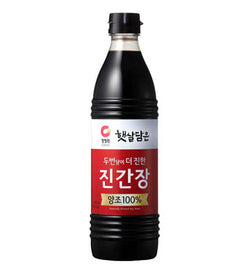 SM-DAESANG SOY SAUCE JIN KANJANG 500ML( 두 번 달여 더 진한 진간장)